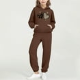 thumbnail image 3 of STETMN Kids Matching Sweat Sets 2 Piece Baggy Hoodie and Jogger Outfit Casual Tracksuit for Boys Girls Ages 2 to 14, 3 of 6