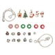 thumbnail image 3 of Pulsera de Regalo de Navidad DIY Bling Bling con 2 cadenas y 22 cuentas navideñas, 3 of 12