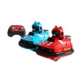 thumbnail image 2 of Coches de control remoto con música y luz, coche de juguete de dibujos animados RC, coche RC con expulsión para 2 jugadores, para niños, adolescentes, 2 of 9