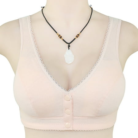 

Women s Plus Size Seamless Seamed Ultimate Lift Front Close Wirefree Bra Shapermint for Women Beige 4XL