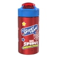 thumbnail image 4 of Zak Designs - Botella de agua para niños de acero inoxidable de Marvel Spider-Man 18/8 de 15,5 oz con tapa abatible con cierre de pajita, taza duradera para deportes o viajes, Spidey and Hi, 4 of 9