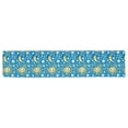 thumbnail image 4 of MKHERT Smiling Sun And Moon Table Runner for Office Kitchen Dining Room Wedding Party 16x72 inch, 4 of 4
