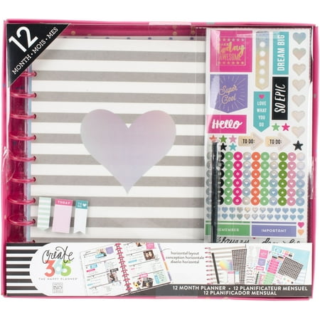 Happy Planner 12-Month Big Planner Box Kit Rainbow Foil