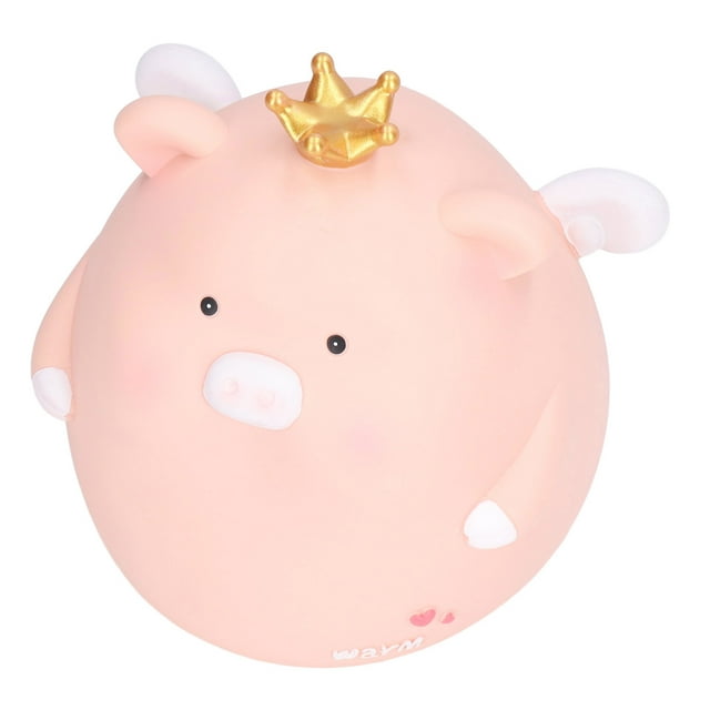 Pot de Rangement, Grande Capacité Interne, Banque de Pièces Beige pour Salon, pour Ranger les Pièces, pour Bureau