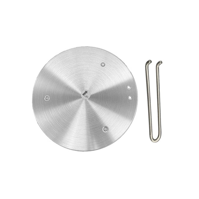 Naiovety Difusor de calentador de acero inoxidable, placa de anillo de cocción a fuego lento confiable y duradera, utensilios de cocina, amplia Cocina y Comedor 22 Tipo reposapiés