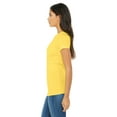 thumbnail image 4 of Ladies' Slim Fit T-Shirt - YELLOW - XL, 4 of 4