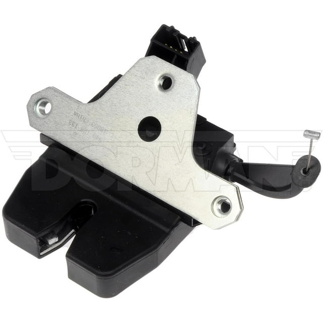 Fits 2012-2018 Ford Focus Dorman Door Latch Assembly 940-128 OE Solutions; OE Replacement; 4-1/2 Inch Length; 5.52 Inch Width; Lockable; Plastic
