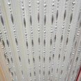 thumbnail image 1 of Chaîne de Mode Rideau Chaîne Perles Frange Panneau de Rideau Fenêtre Gris Clair, 1 of 2