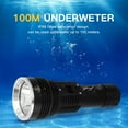 thumbnail image 4 of Underwater Flashlight, Dive Flashlight Super Bright 100m  For Camping, 4 of 8