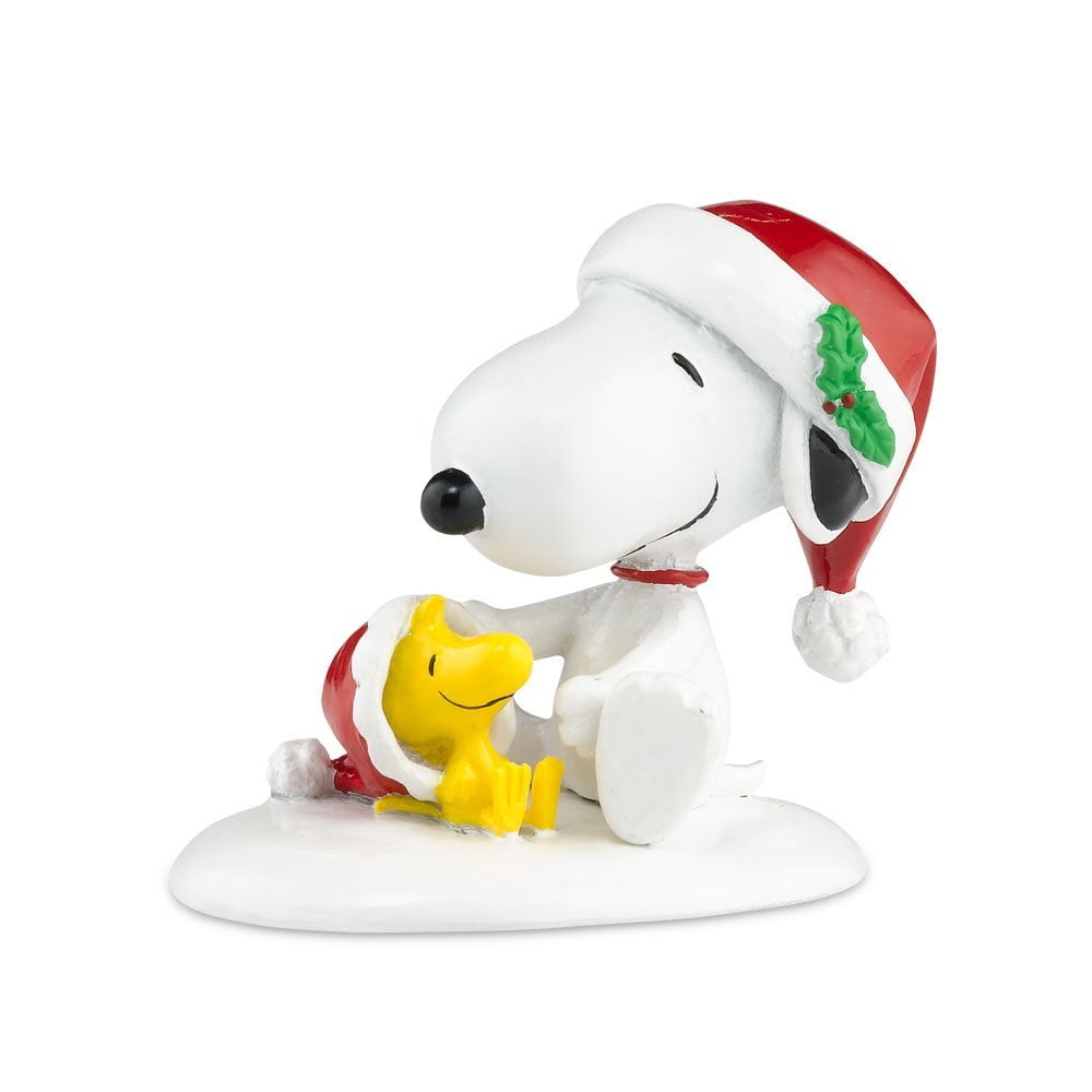 Department 56 Peanuts Snoopy Hound's-Tooth Pattern Figurine 3 Inch 