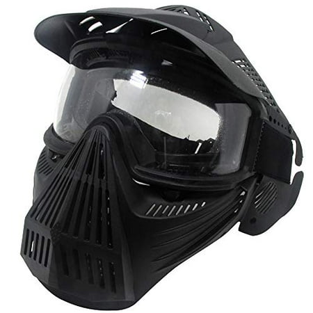 IndependentThose Tactical Paintball Mask Airsoft Masks for Airsoft BB Hunting CS Game Paintball Full Face Tactical Gear Impact Resistant with Goggles Motocross Skiing Outdoor Activities