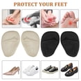 thumbnail image 2 of 1 juego de plantillas para tacones, almohadillas para el talón, protectores para tacones, plantillas para zapatos de tacón alto, plantillas para zapatos demasiado grandes, almohadillas para los pies., 2 of 7