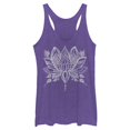 thumbnail image 1 of Chin-Up Haut Femme Henna Lotus, Henna Lotus Violet, Petit US, 1 of 3