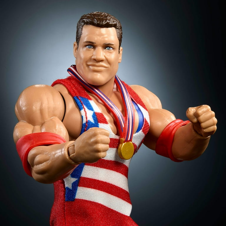WWE Retro Superstars 1980's Style Kurt Angle Action Figure with 16