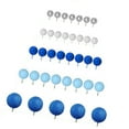 thumbnail image 3 of 50 bolas para decorar tartas, mini globos, palillos para tartas, palitos para cupcakes y adornos. Azul, 3 of 9