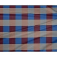 thumbnail image 4 of oneOone Polyester Lycra Blue Fabric Gingham Check Sewing Craft Projects Fabric Prints By Yard 56 Inch Wide, 4 of 4