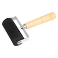 thumbnail image 2 of Rubber Roller for Crafts | Crafting Paint Roller with Wooden Handle | Ink Applicator, Stamping Tool for Printmaking Transfer Scrapbooking Art Paper Wallpaper Paint, 2 of 3