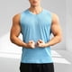 thumbnail image 1 of pstuiky Camisetas sin mangas para hombre, Camiseta de tirantes para hombre, color liso, para deportes al aire libre, fitness, tiras finas, transpirable. Chaleco para hombre l, 1 of 5