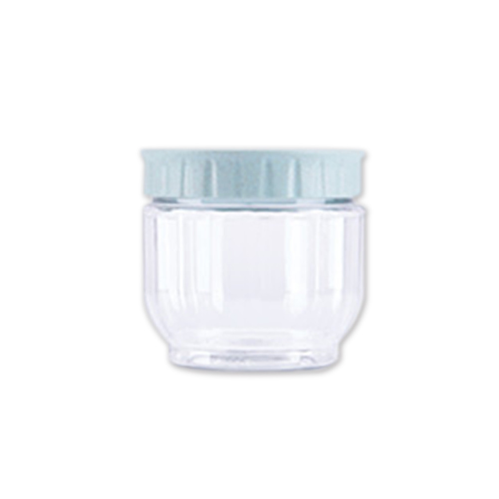 Transparent Plastic Sealed Jar Kitchen Grain Storage Jar Storage Bottle
