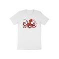 thumbnail image 6 of Purple Ocean Octopus Fish Sea Creature Animal Graphic Gift T-Shirt Giant Pacific Octopus Birthday Holiday Presents Tshirt, 6 of 10