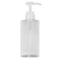 thumbnail image 5 of 2 Pcs 600ml Shower Gel Bottles Containers Plastic Pump Bottles Refillable Shampoo Container Liquid Bottle for Home Bathroom (Transparent), 5 of 6