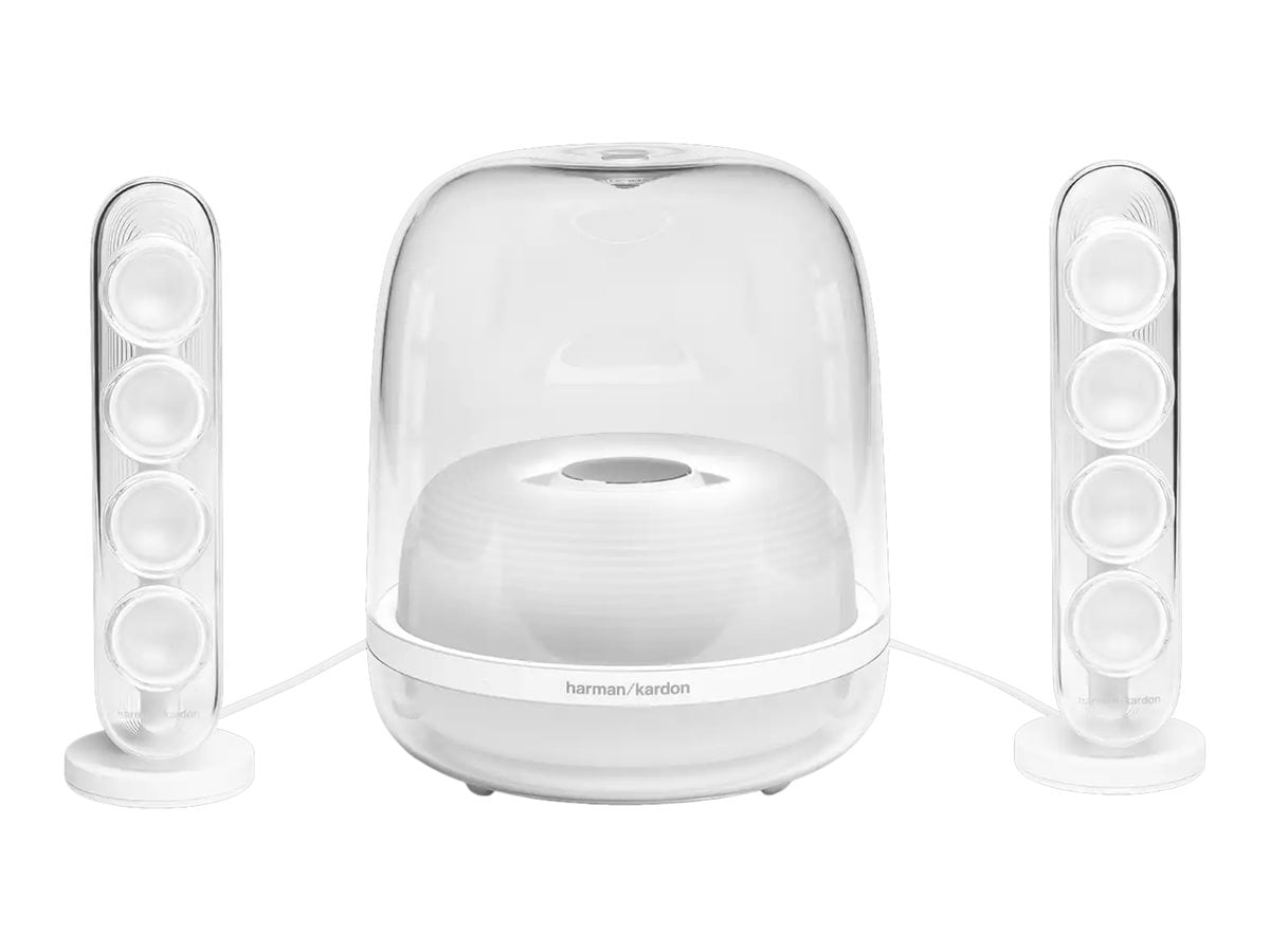 salami Perceptueel krab harman/kardon SoundSticks 4 - Speaker system - 2.1-channel - Bluetooth -  140 Watt (total) - white - Walmart.com