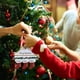 thumbnail image 4 of Adornos navideños Personalizados Familia de Calcetines Nombre Personalizado Regalos para árbol de Navidad, Colgante de árbol de Navidad Creativo Familia de, 4 of 5