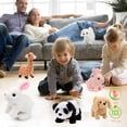 thumbnail image 5 of BESTSKY 2026 New Walking Dog Toys for Kids Plush Puppy Walking Barking Toy Dog Battery Operated Cute Puppy Electronic Interactive Dog Retriever Toy Dogs That Walk&Bark Stuffed Animal Dog Age 3 4 5 6+, 5 of 7