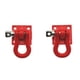 thumbnail image 4 of Paquete de 2 ganchos de remolque de rescate de coche RC Modelo de hebillas de vehículo Control remoto Suministros de automóvil Reemplazo para Axial SCX10 4WD / CC01 Rojo Inevent FN000805-02, 4 of 7