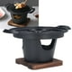 thumbnail image 4 of Parrilla Para Una Persona Al Aire Libre, Parrilla Portátil De Mesa De Aluminio Fundido A Presión Fácil De Limpiar Extraíble Para Acampar Para Reuniones ANGGREK Otros, 4 of 8