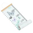 thumbnail image 1 of SHISUYAN Butterfly Printing Growth Chart Growth Height Chart Wall Hanging Kids Growth Chart Measuring Ruler, 1 of 9