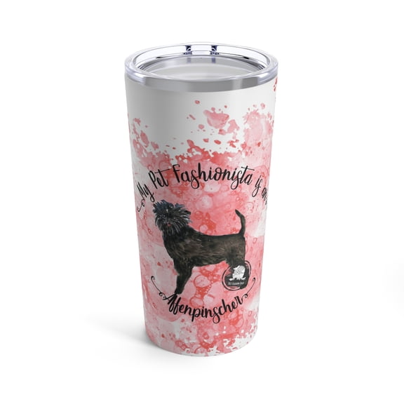 Affenpinscher Pet Fashionista Tumbler