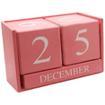 thumbnail image 1 of Wooden Desk Blocks Calendar - Perpetual Block Month Date Display Home Office Decoration, 1 of 4