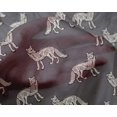 thumbnail image 4 of oneOone Silk Tabby Fabric Fox Block Fabric Prints By Yard 42 Inch Wide, 4 of 4