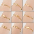 thumbnail image 2 of Nvzi Pulsera de acero inoxidable ajustable Pulsera de joyería de moda-Estilo I, 2 of 4