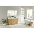 thumbnail image 3 of Altair-14 60" Double Bathroom Vanity in Washed Light Brown with Grain White, 3 of 16
