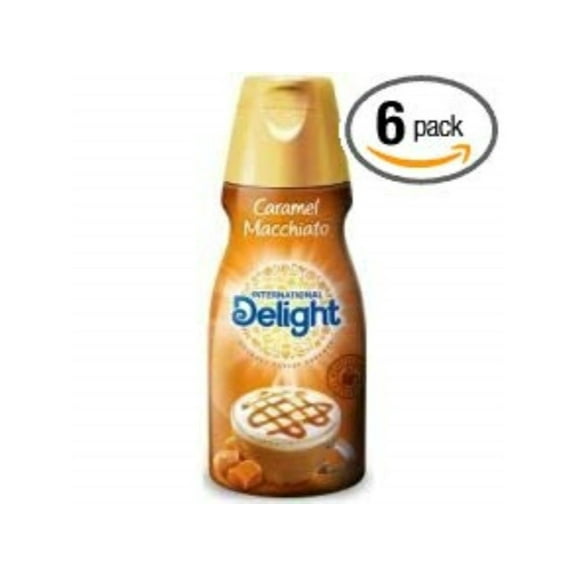 International Delight Carmel Macchiato 6/16Oz Keep Refrigerated 16floz (PACK OF 6)