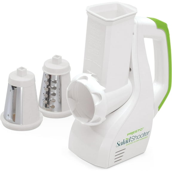 Presto Shooter Electric Slicer/Shredder, White