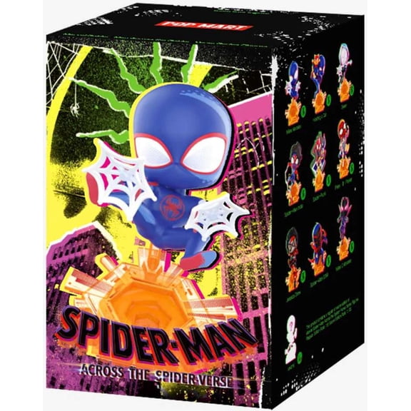 Pop Mart Marvel Spider-Man Across the Universe Series Figures Blind Box