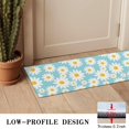thumbnail image 3 of Blue White Flower Pattern Door Rugs,Washable Non Slip Door Mats Indoor,Decorative Door Mats,Entry Mat Indoor for Entrance,Bedroom,Kitchen,Bathroom,16"x47", 3 of 6