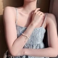 thumbnail image 5 of YOHAVEN Elegant Pearl Bracelet with Rhinestone Buckle, Stylish Pearl Bracelet for Women, Perfect for Weddings, Parties, Special Occasions & Gift for Girlfriends, Moms & Loved Ones, 5 of 6