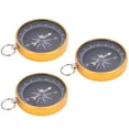 thumbnail image 1 of Zyyini 3Pcs Orienteering Compas Compas Porte-Clés en Alliage d'Aluminium pour la Randonnée Automobile, Orientation Boussole, Porte-Clés de Boussole, 1 of 8