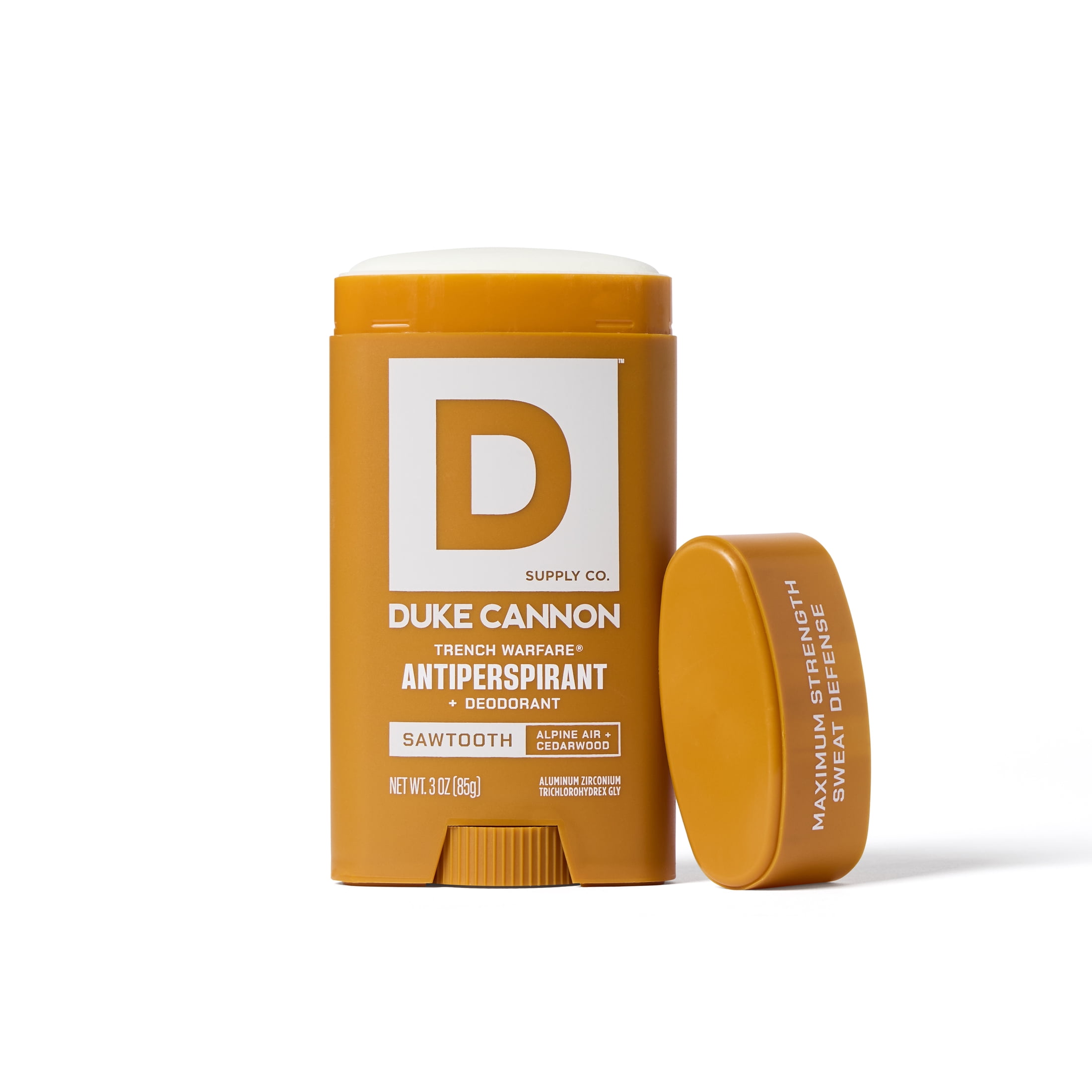 Duke Cannon Trench Warfare® Antiperspirant Deodorant Stick, Sawtooth, 3 oz