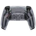 thumbnail image 5 of eXtremeRate Clear Rise 2.0 Remap Kit Black Rubberized Grip White Back Shell Upgrade Board Back Shell Buttons for PS5 Controller BDM-010/020, 5 of 5