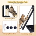 thumbnail image 6 of Globlazer 78" Multi-Level Large Cat Tree and Tower Condo for Indoor Cats with Sisal Scratching Posts, Dark Gray, 6 of 7