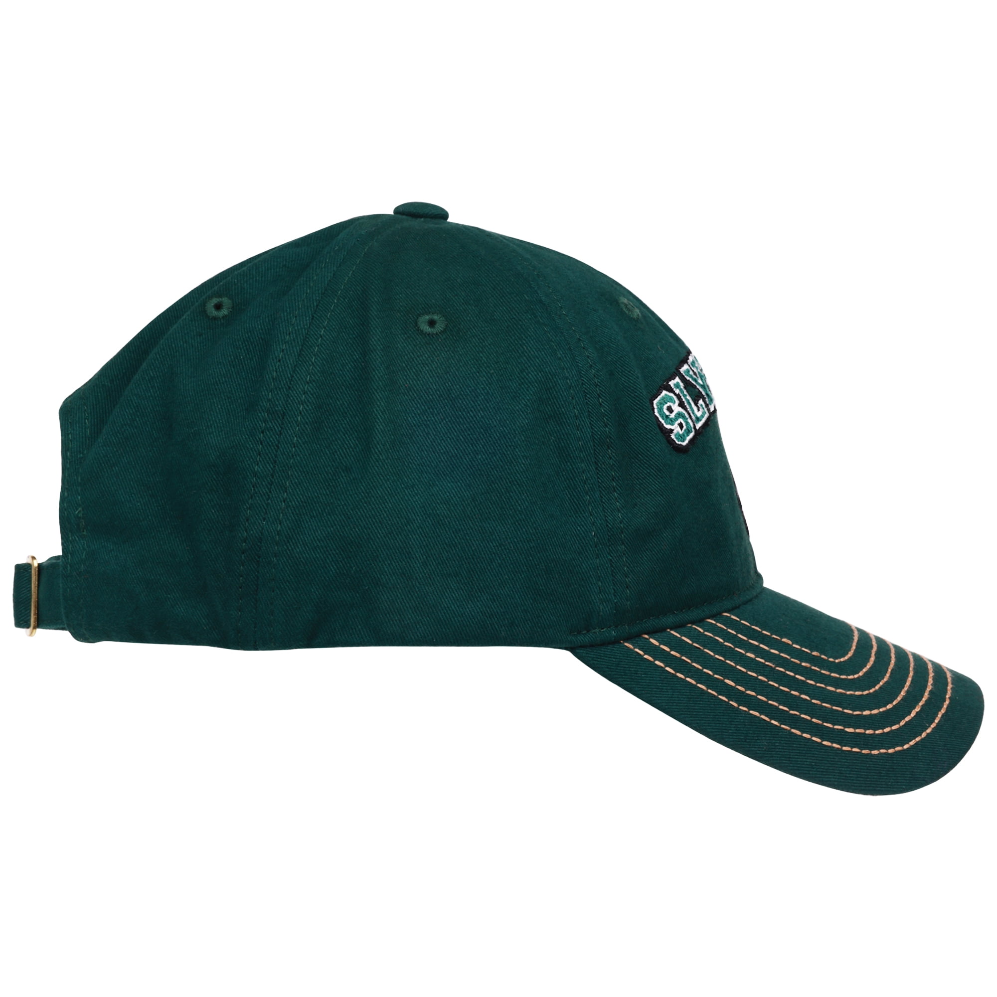 Harry Potter Baseball Cap, Slytherin Dad Hat with Curved Brim, Green, One Size