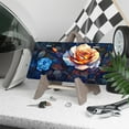 thumbnail image 3 of License Plate, Stained glass style Roses Decorative Front,Personalized Stainless Steel License Plate Cover For Men Women,12.2" X 6.2", 3 of 6
