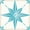 Light Blue, variant on Mi Alma Dark Purple Star Shaped Peel & Stick Vinyl Backsplash Tiles 5x5, 24 pcs
