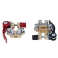thumbnail image 1 of Battery Terminal Connector, Positive Negative Car Quick Release Terminal Clamp Adjust Disconnect  For RV For Auto, 1 of 8