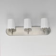 thumbnail image 2 of 12893WTSN Maxim Lighting Durham - 3 Light Bath Vanity-8 Inch Tall and 24 Inch Wide-Satin Nickel Finish, 2 of 5